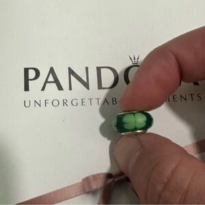 Pandora Murano Glass Charm "Kiss Me I'm Irish"